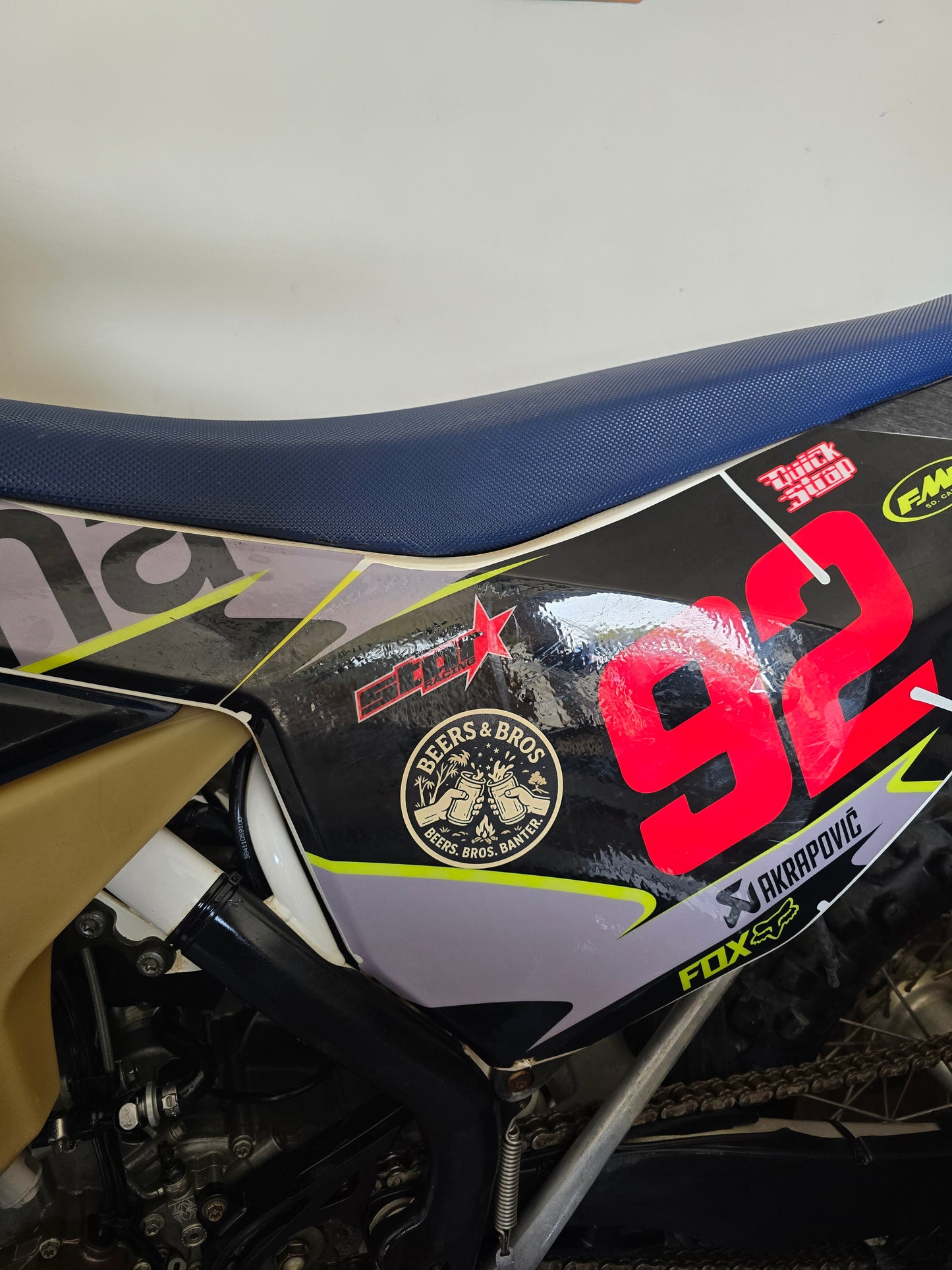 Beers, Bros, Banter Sticker